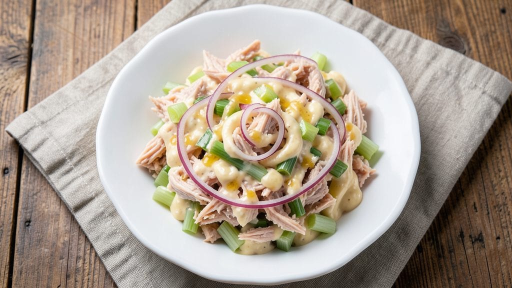 Betty Crocker's Tuna Salad Recipe: Crunchy Celery and Zesty Mayo Twist