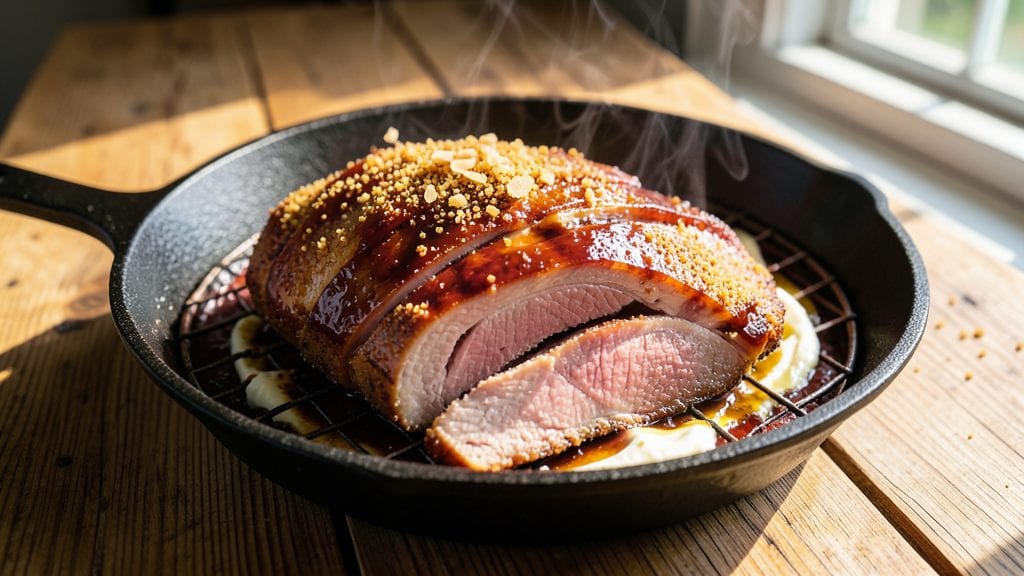 Dr Pepper Glazed Baked Ham Recipe: Soda-Inspired Sweetness With Crispy Cornmeal Crust