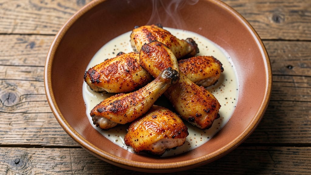 Gordon Ramsay's Chicken Wings Recipe: Blistered Skin and Juicy Pink Hearts