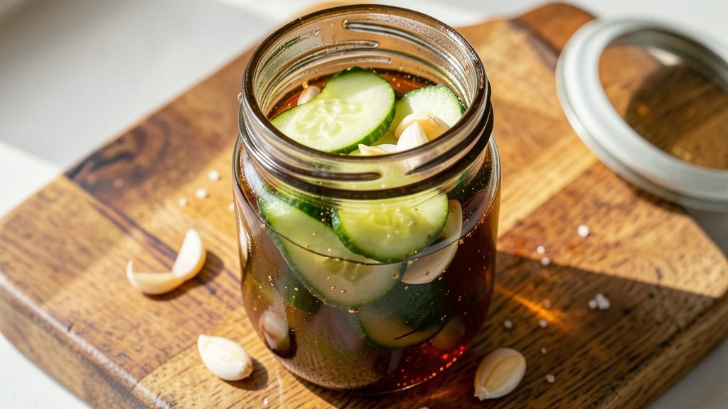 Lebanese Pickles Recipe: Zesty Cucumber Crunch in 10 Minutes